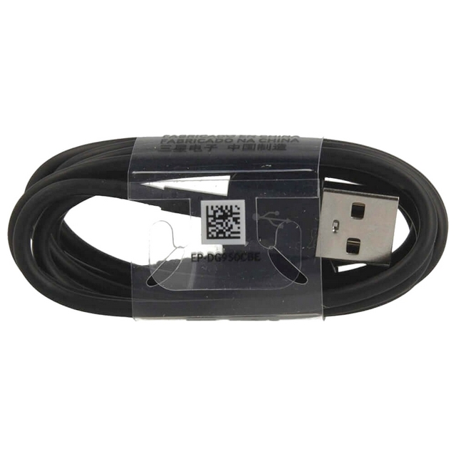 SAMSUNG CAVO DATI USB Type C ORIGINALE EP-DG950CBE BLACK BULK /PER GALAXY USB-C CONNECTOR